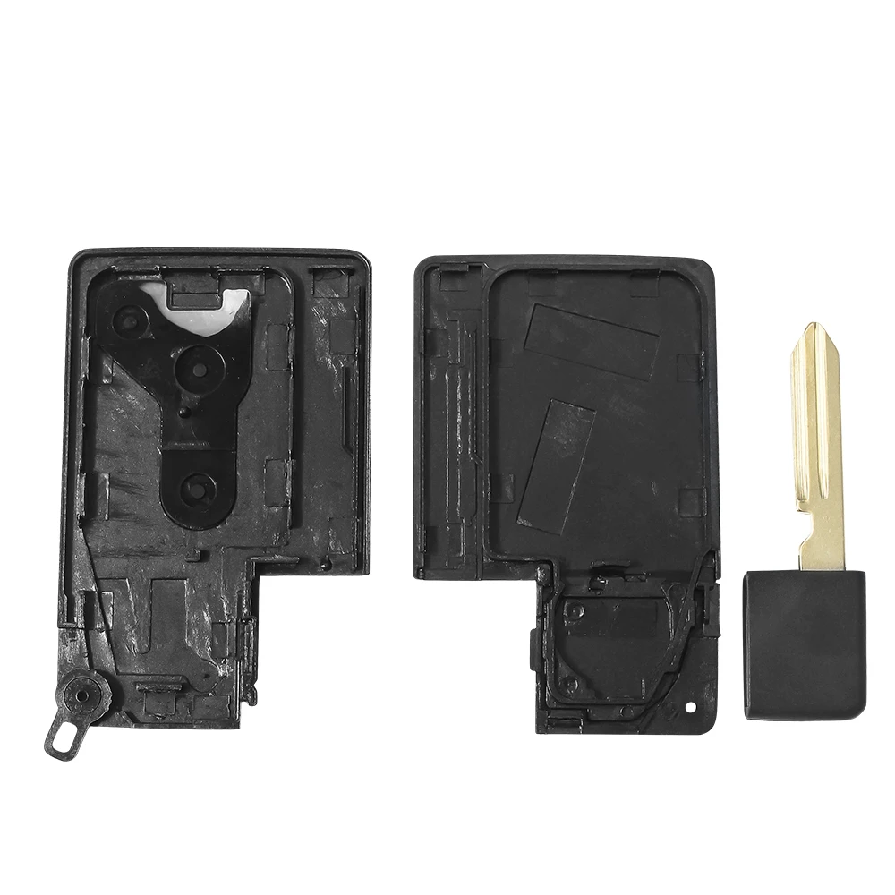 

KEYYOU for Nissan Teana (Old Model) Serena Presage Feana C24 Tu31 J31 with Small key Remote Car Key Case Fob 3 Buttons