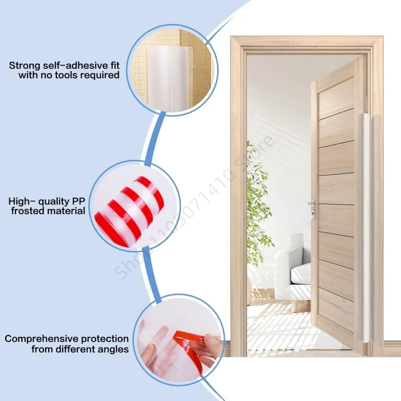 1.2M Safety Door Hinge Protector Cover Child Anti-pinch Hand Sealing Strip Clear Furniture Cabinet Folding Safety Edge Banding