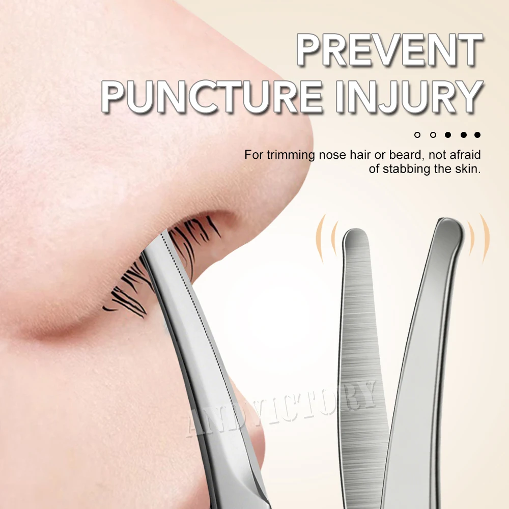 1PcsMulti Purpose Eyebrow Nose Scissors Small Makeup Eyebrows Grooming Scissors  Face Nose Hair Trimmer Beauty Tool