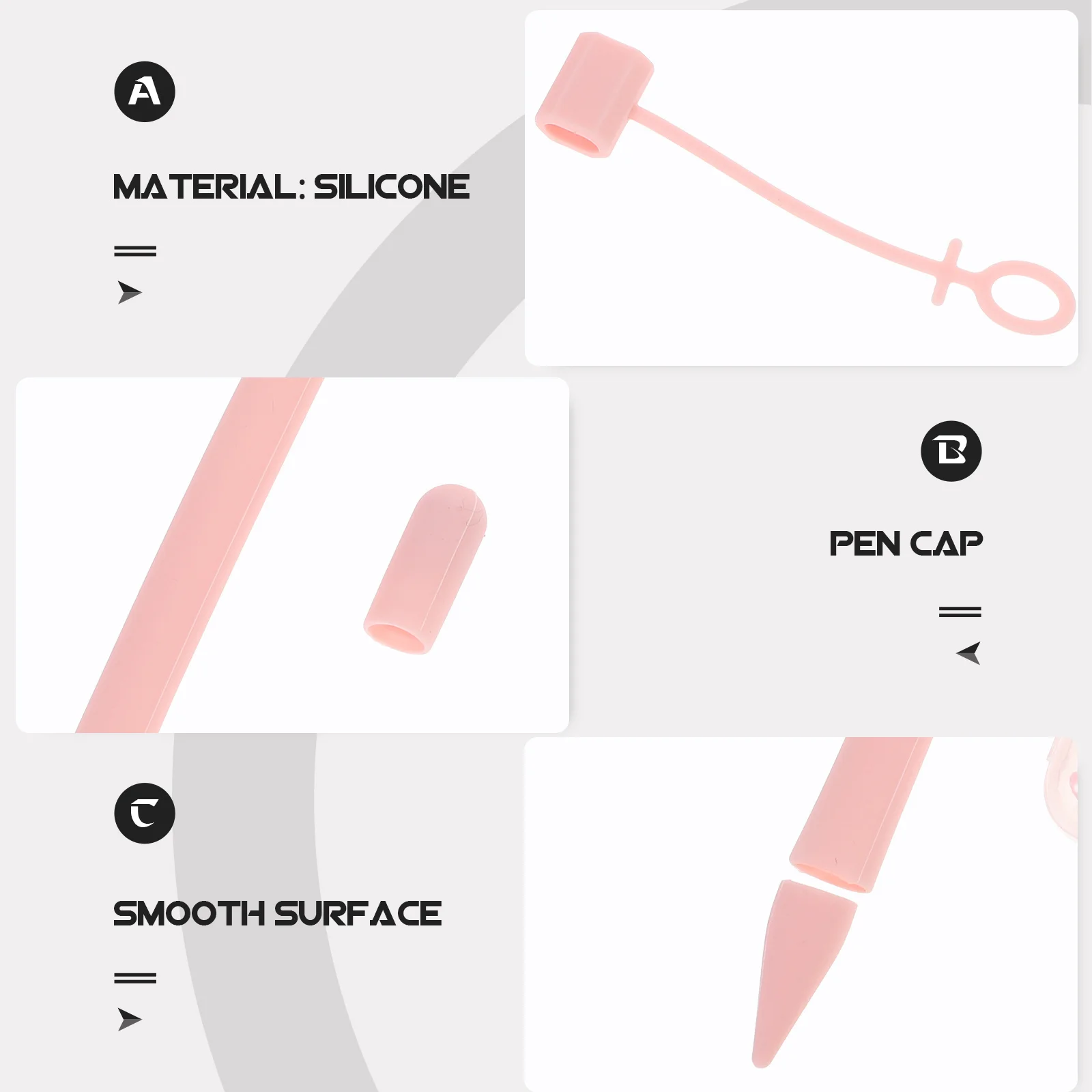 

Чехол-держатель для стилуса для карандаша 1, прочный силиконовый материал, освежающий цвет, устойчивый к царапинам чехол для стилуса