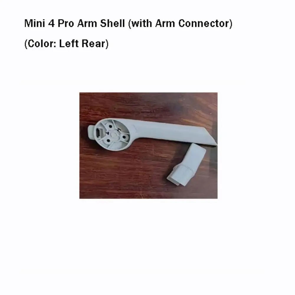Plastic Original Motor Arm 2-channel White Left Right Front Rear Arm Shaft Repair Parts Full Half Arm Shell For DJI Mini 4 pro