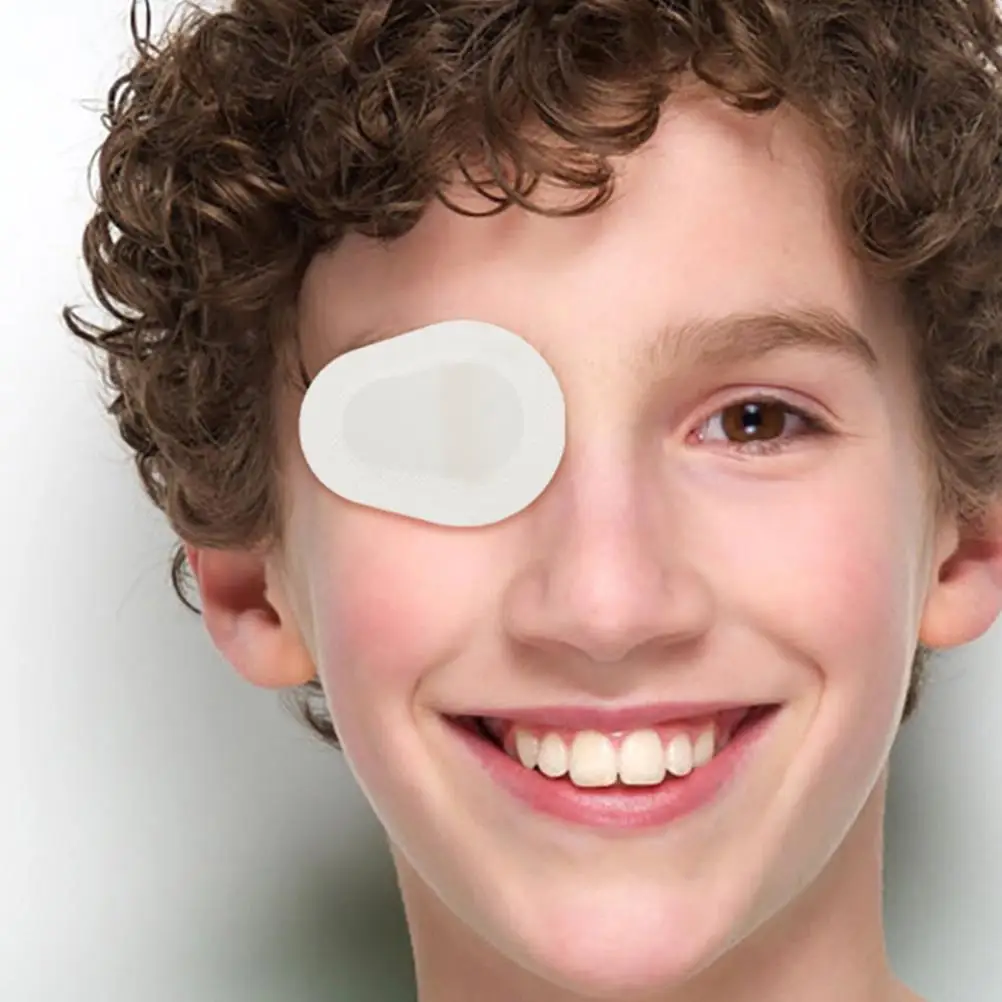 20pcs Non woven Eye Patches Soft Disposable Adhesive Pad for Adults Eye Care Moisturizing Relief Glasses Facials Skin Protection