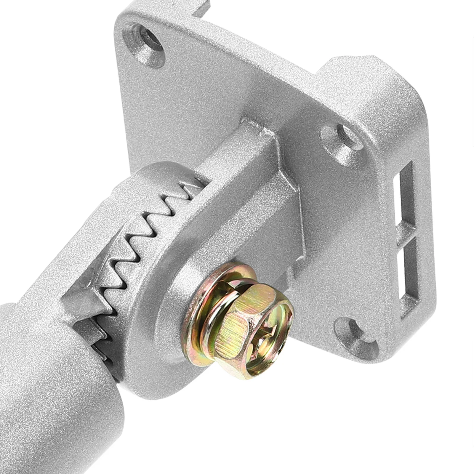 

Wall-Mounted Flagpole Holder 180 Degree Adjustable Iron Base Outdoor Flag Pole Stand For Garden Balcony Porch Christmas Tree