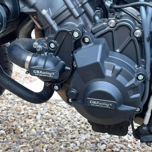 Imagen 2 del producto Cubierta de motor de carreras GB MT09 TRACER FZ09 XSR900 2021 a 2025 para accesorios de cubierta de protección de embrague de alternador de motocicleta YAMAHA