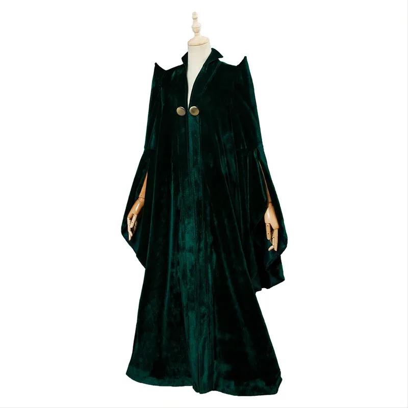 

asdh8@Minerva Cos mcgonagall Cosplay costume Professor Robe Outfit Cloak Halloween Carnival GiftCOSda@