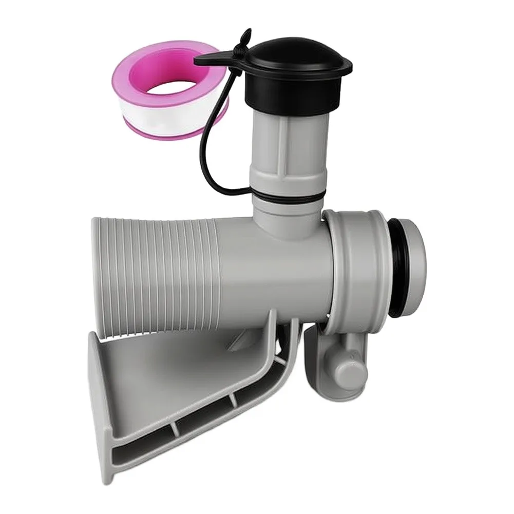 For 1500 GPH Pump Swimming Pool Bracket Air Jet Valve Set For Pool Water Circulation Robust Plastic Construction