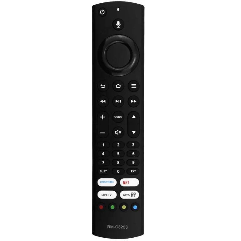 A33T Replacement Voice Remote Control RM-C3253 for JVC Fire TV LT-49CF890 LT-55CF890
