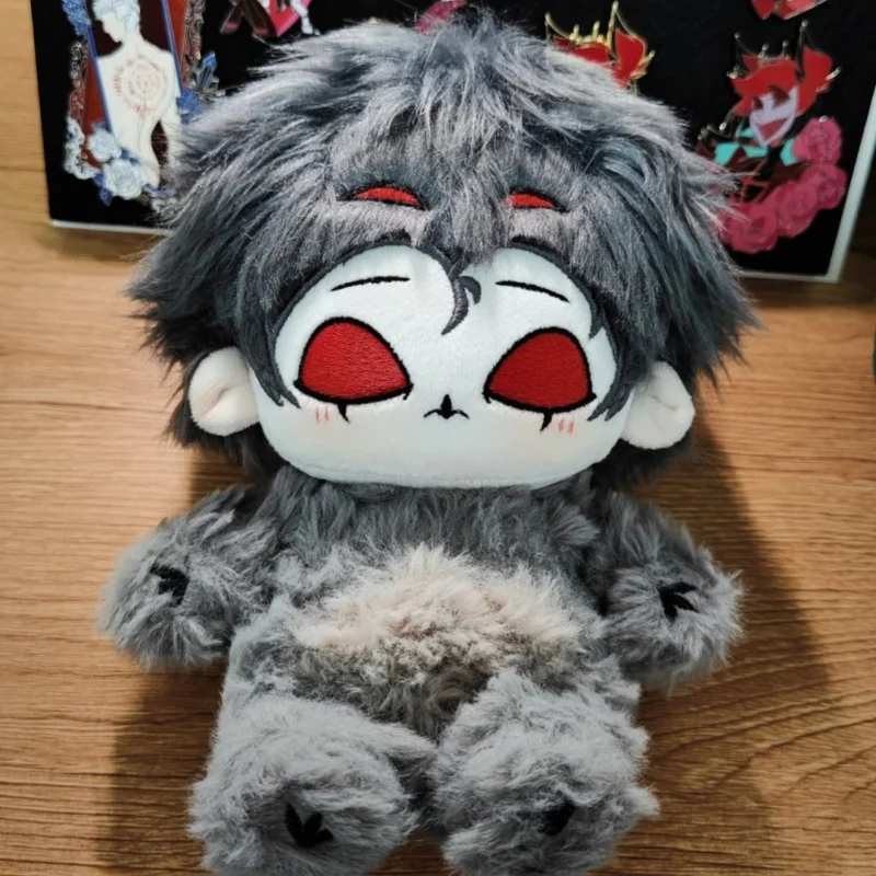 

20cm Ava Anime New Helluva Boss Stolas Half-Animal Body Attributes Boy Stuffed Body Plush Dress Up Cotton Doll Birthday Gifts
