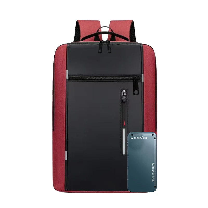 Multifunktionaler Rucksack mit mehreren Taschen, mehrere Farben, langlebig, leicht, für Männer und Frauen, Business, Schule, Reisen, täglicher Pendeln – Detail 6