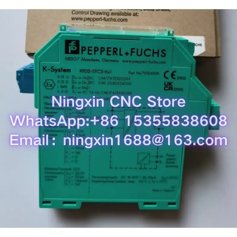 

Новый оригинальный защитный барьер KFD2-STC5-EX1 KFD2-STC5-EX2 KFD2-SOT3-EX1.LB. Быстрая доставка.