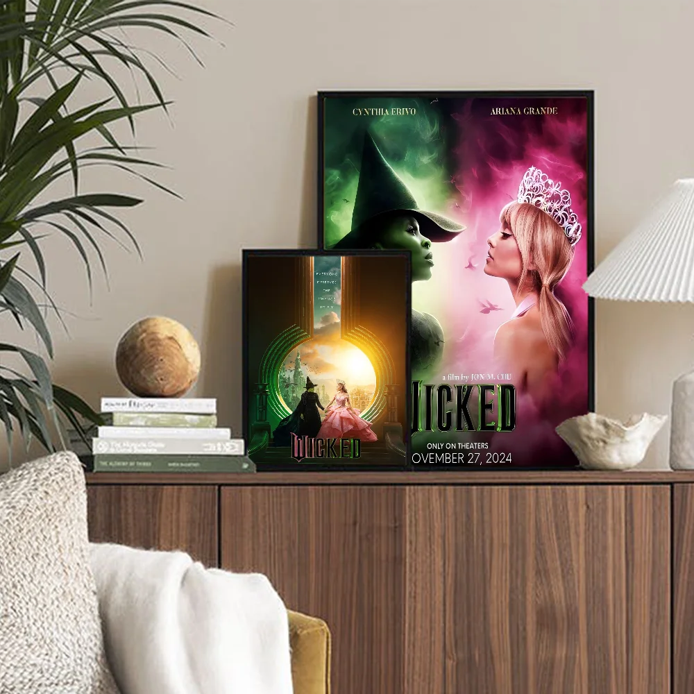 Movie Wicked Classic Good Quality Prints And Posters Vintage Room Home Bar Cafe Decor Aesthetic Art Wall Painting