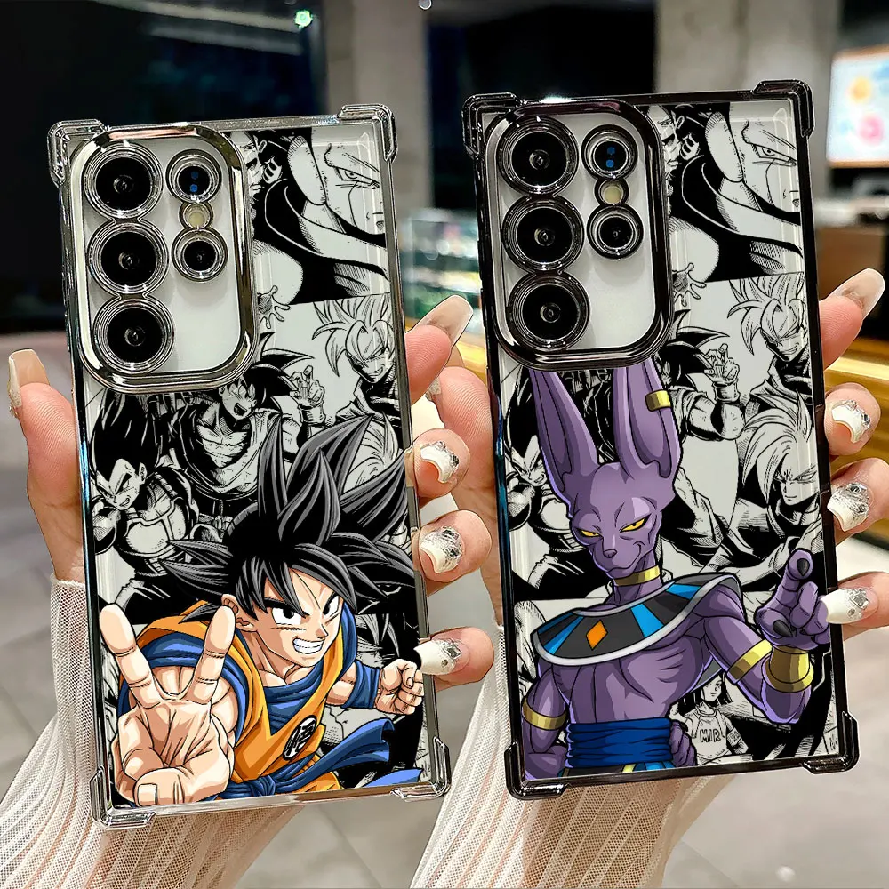 

Dragons Balls Z Comics Coque For Galaxy S26 Ultra Phone Case Goku Beerus For Samsung S26 S25 FE S24 S23 S21 Ultra S25 Plus Cover