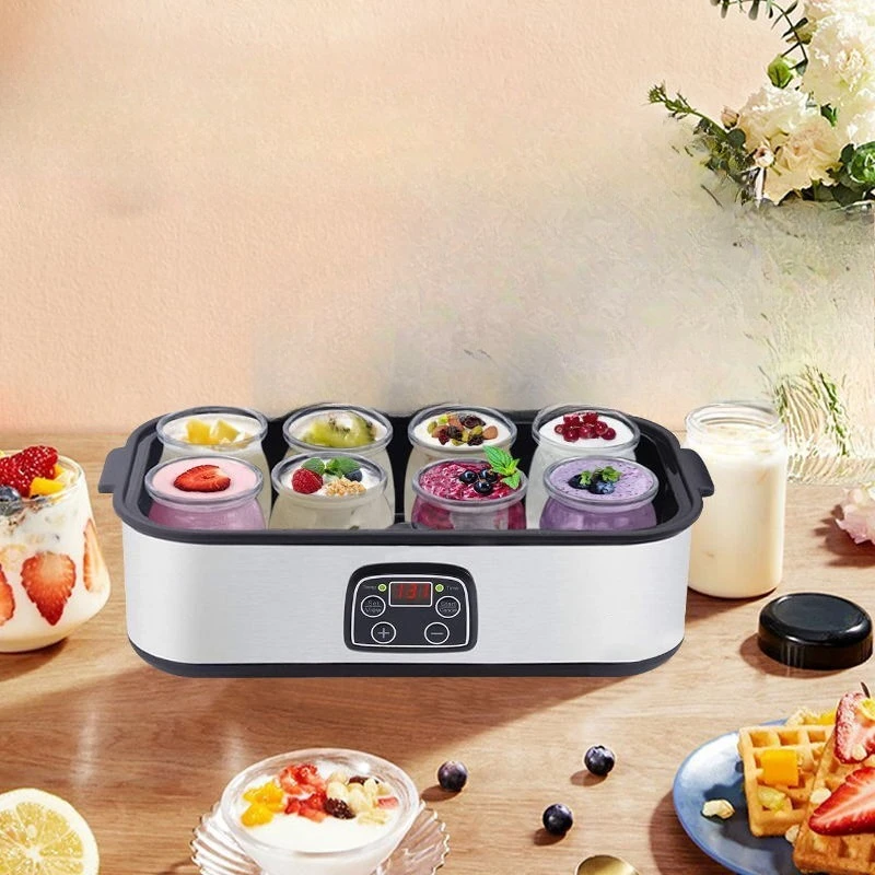 Eight cups homemade yogurt fermentation machine breakfast machine commercial jam ice cream yogurt machine