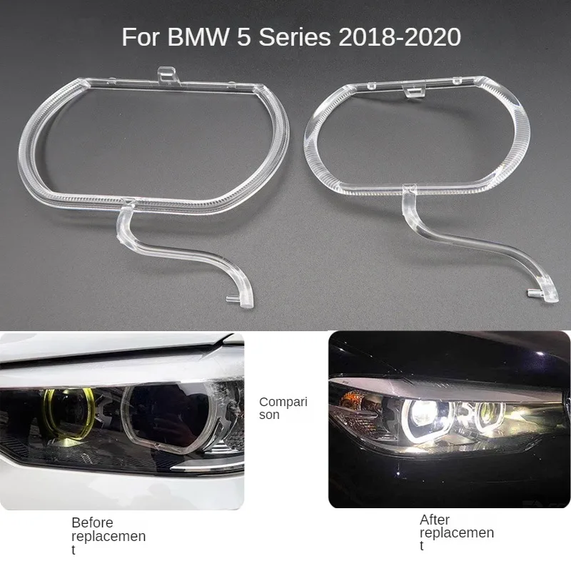 Placa de guía de luz DRL, Faro de circulación diurna, Ojo de Ángel, para BMW serie 5, G30, G38, 2018-2020