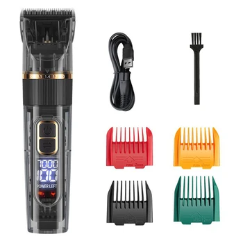 Cat Dog Hair Clipper Electrical Professional Hair Clipper for Pets Silent Hair Cutter USB…