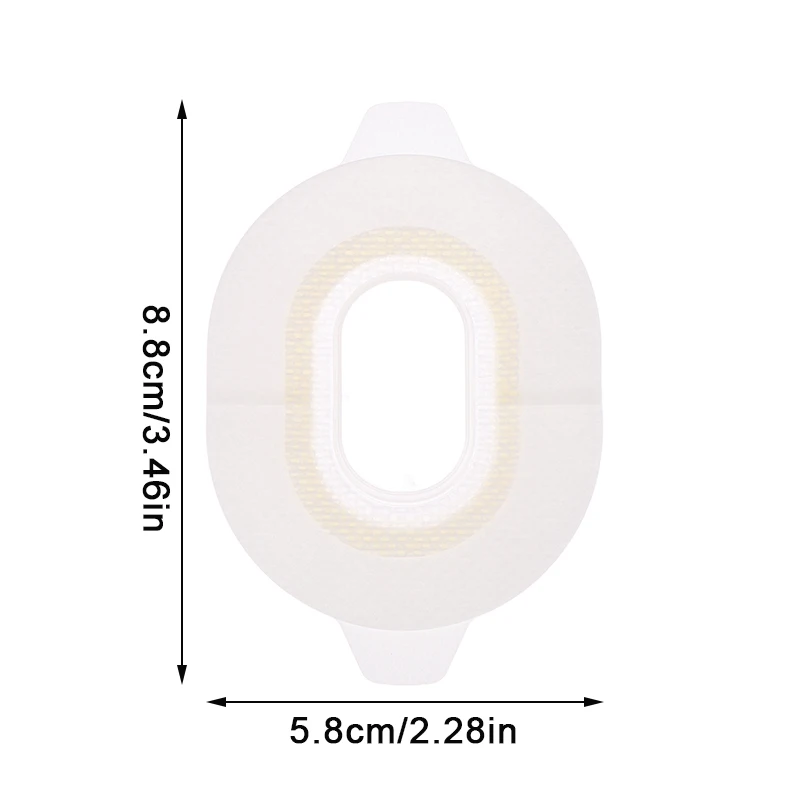 Silicone Adhesive Medical Tape Waterproof Adhesive Sensor Bathroom Swimming Sports Silicone Adhesive Anti-drop Fixed Sticker