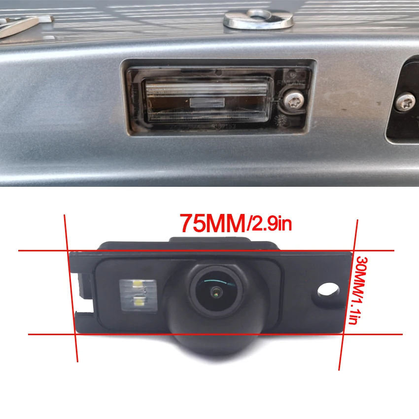 Car Rear View Reverse Backup CCD HD Camera Night Vision For Volvo XC70 XC 70 2003~2007 For Volvo V70 XC V 70 2000~2003