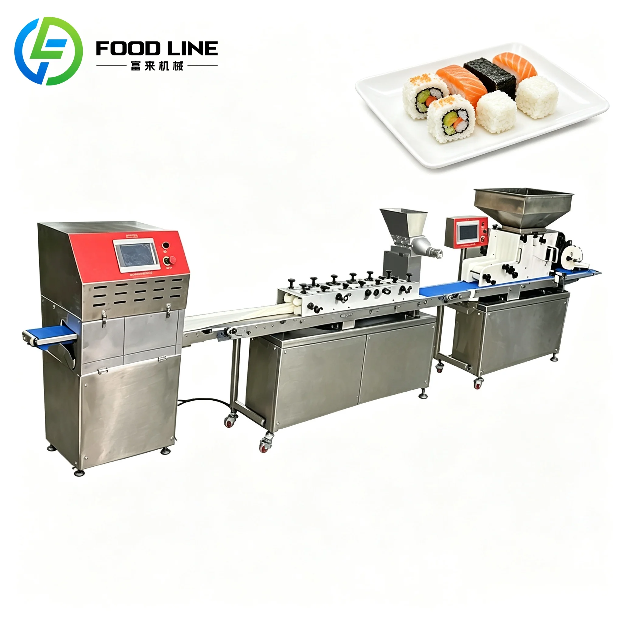 FOODLINE Sushi Machine Modular Structure Sushi Rice Forming Machine For Easy Worn‑out Component Replacement