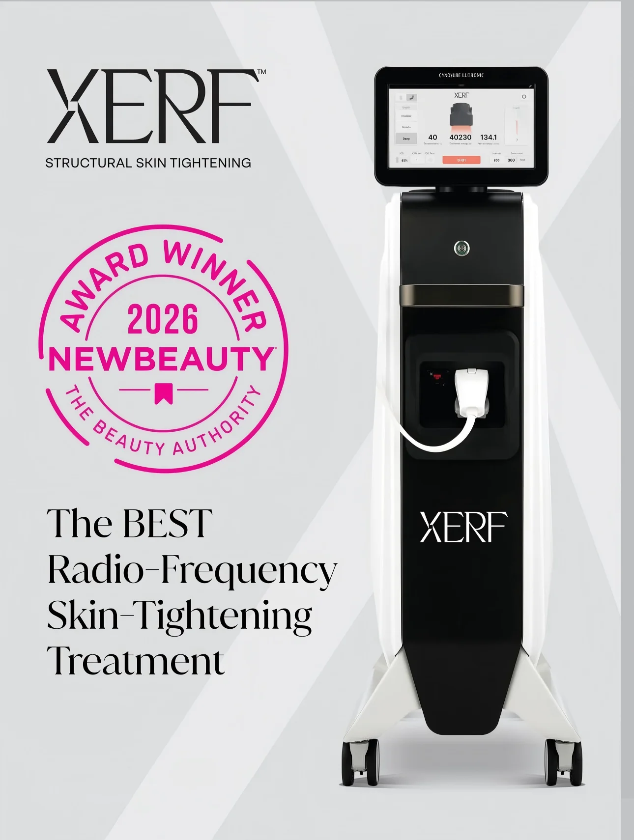 Dual Frequency RF 6.78MHz + 2MHz Wrinkle Removal Skin Rejuvenation XE RF Machine for Skin Tightening