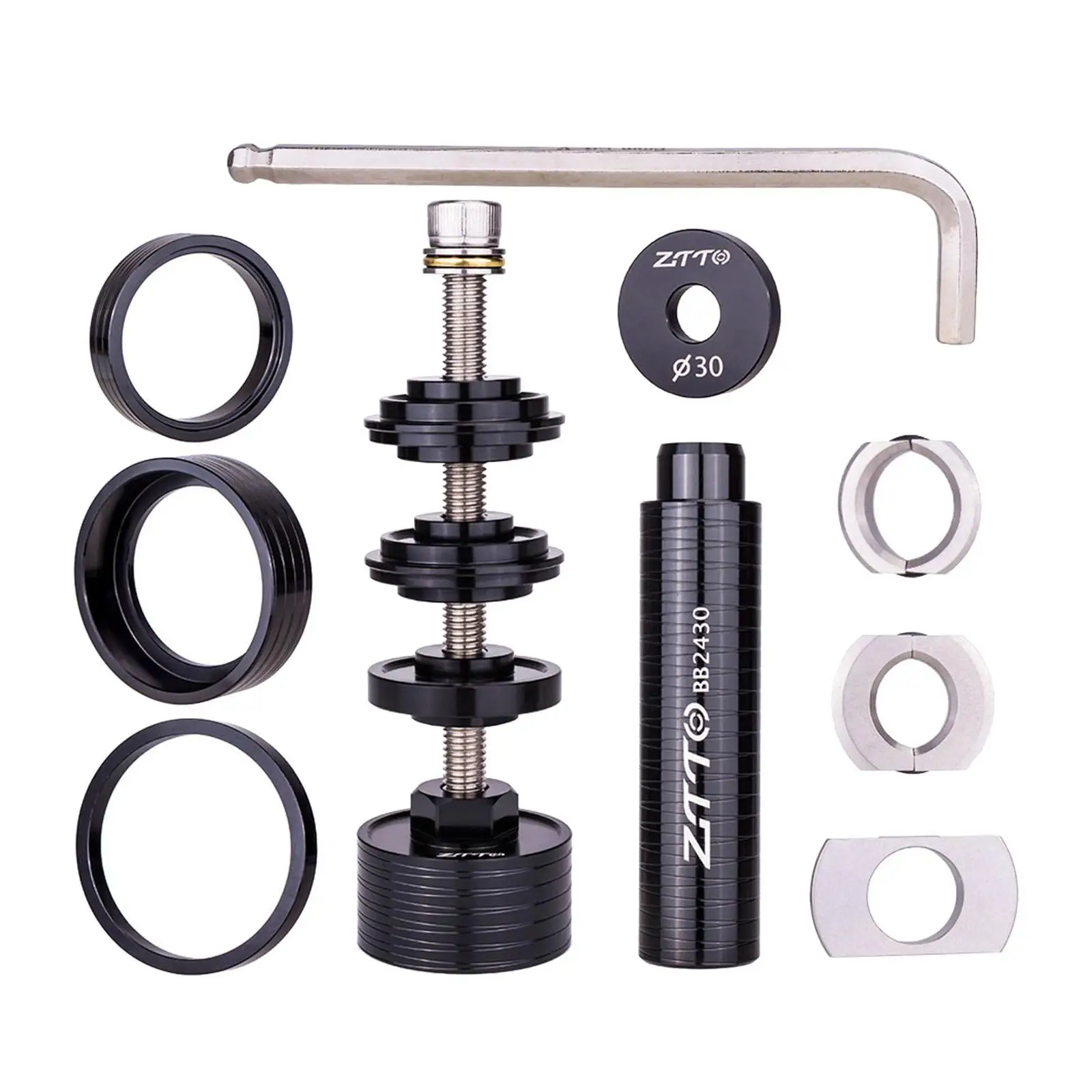 

Bicycle Bottom Bracket Install Removal Tool, Bike Press Fit BB Tool, Bike Bottom Bracket Remover for PF30, BB30, BB86, BB92