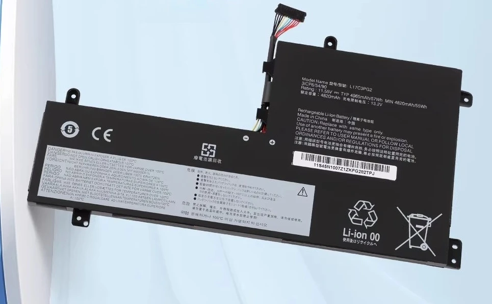 For lenovo savior l17c3pg2/l17m3pg2 57wh (2018-2019 laptop battery 4965mah