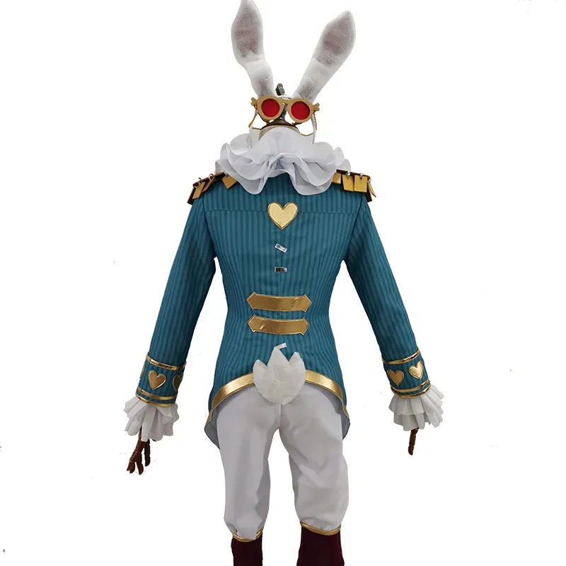 

Game Identity V Mr White Rabbit Lawer Freddy Riley Game Cosplay Costume Fancy Suit Halloween Carnival Party Uniforms XFFGDC2025