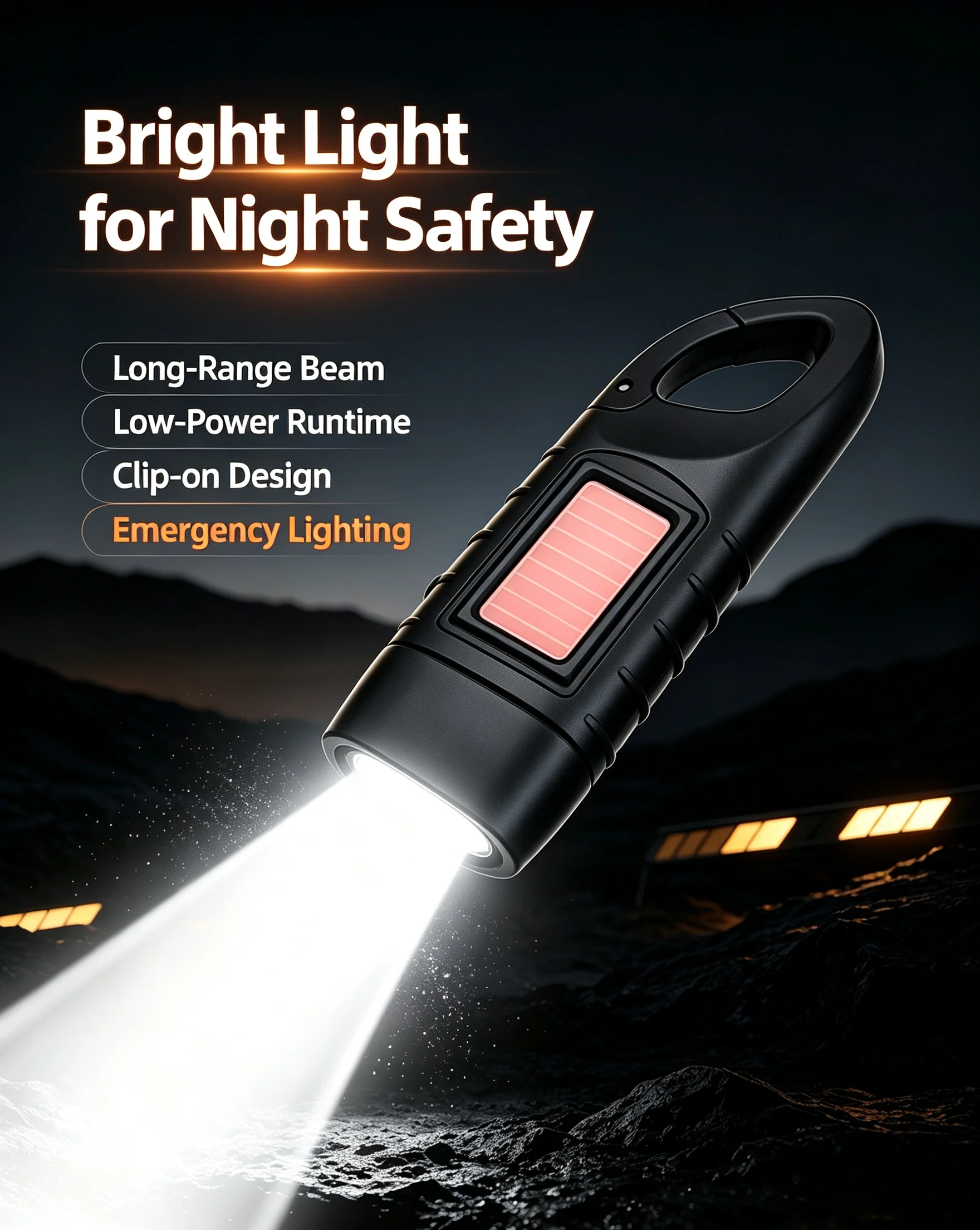 Portable LED Flashlight Tent Light Hand Crank Dynamo Solar Power Torch for Outdoor Camping Hiking Long-range Emergency Lantern