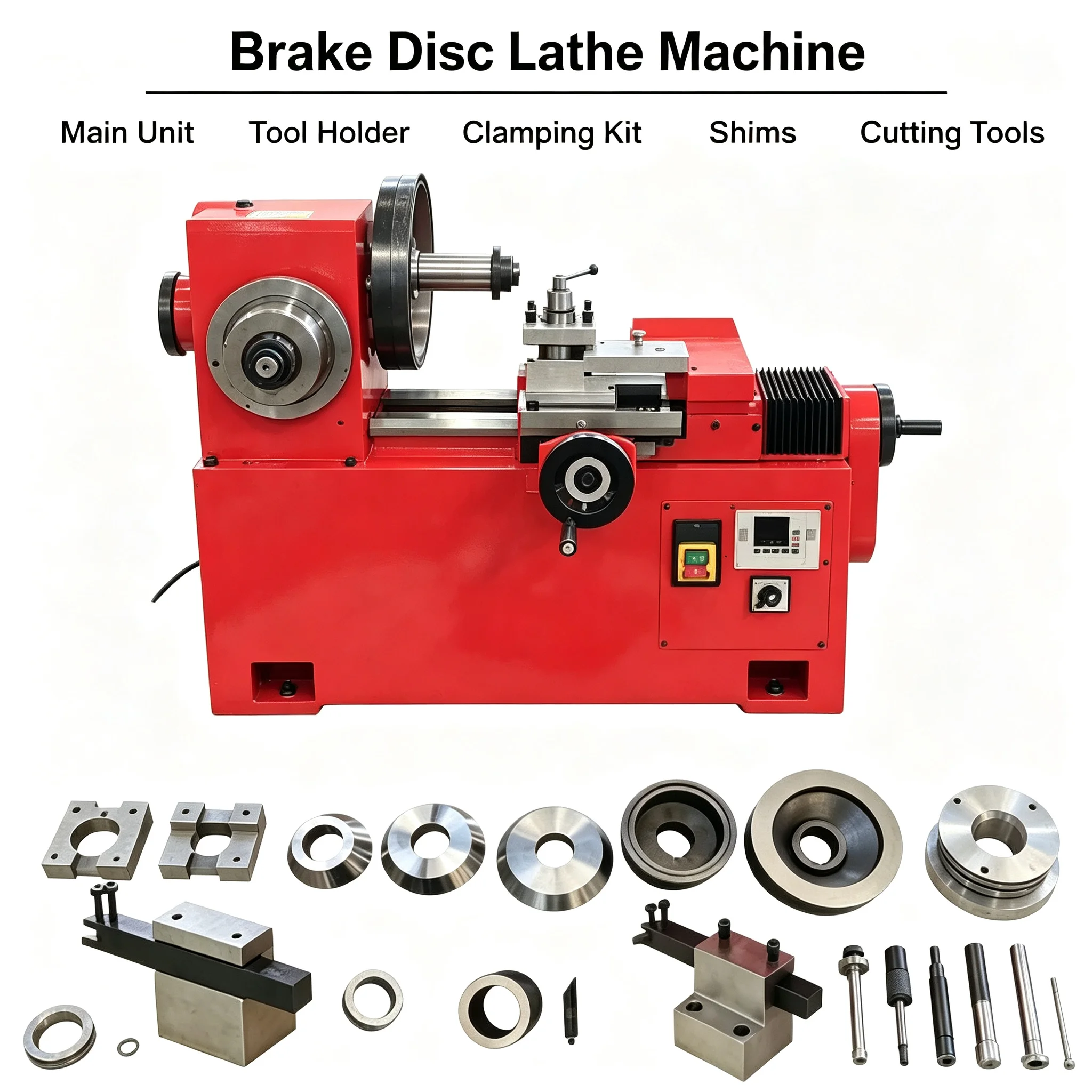 Premium Brake Disc Drum Lathe C9340