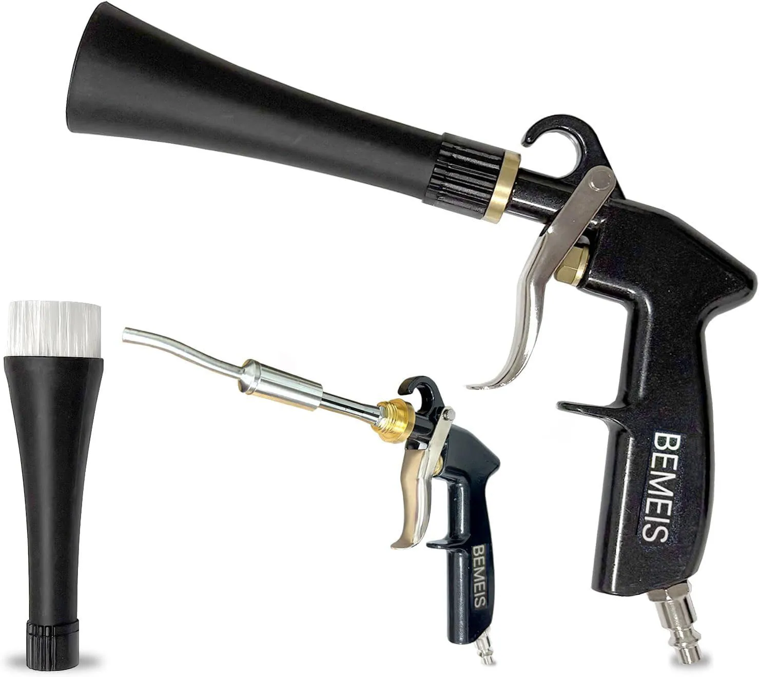 

High Qulaity Portable Aluminium Bearing tube Tornador Gun For Car Washing Blowing Gun Car Washer Tornado Gun