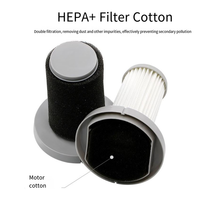 LECKL-For Deerma DX700/DX700S Vacuum Cleaner Accessories Filter  Filter Cotton Filter Replacement Parts Brush