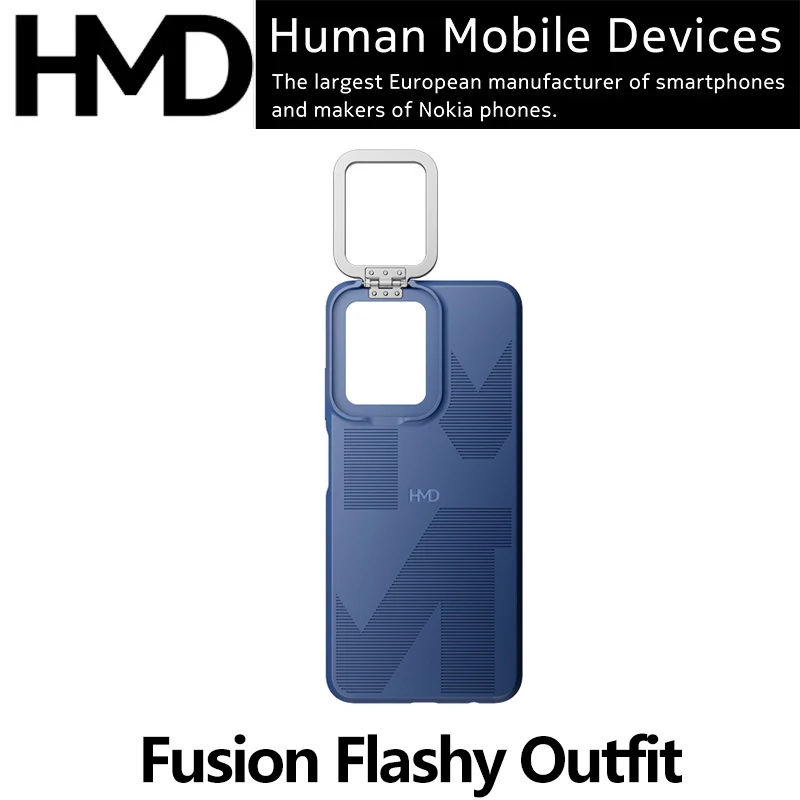 HMD Fusion 5G Smartphone Flashy Outfit Case Fill Light