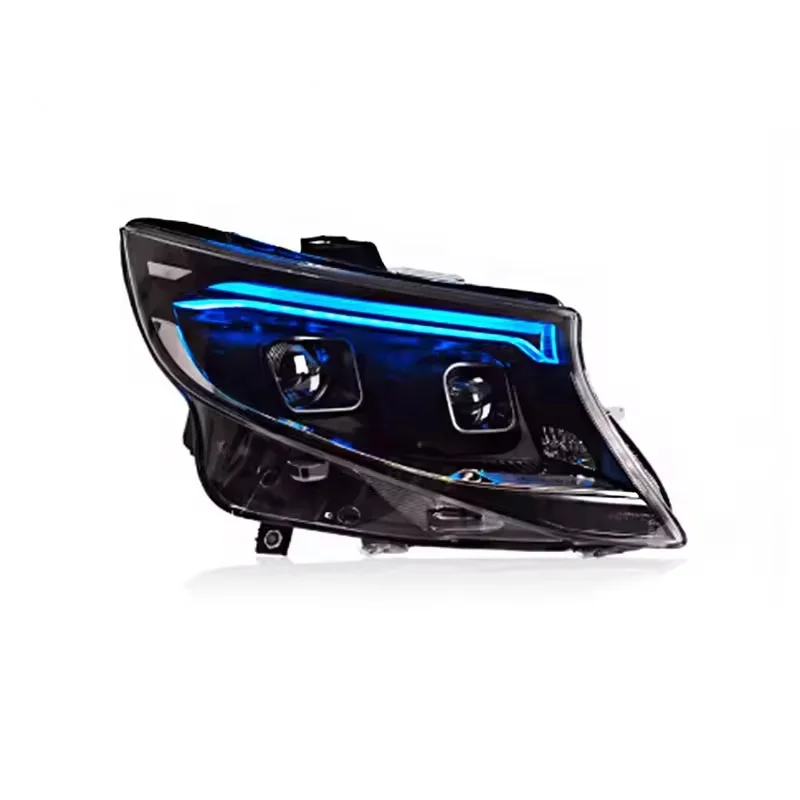 

YLC Car Headlights for Benz V-Class Vito 2016-2023 LED Car Lamps Daytime Running Lights Dynamic Turn Signals Car Accessories