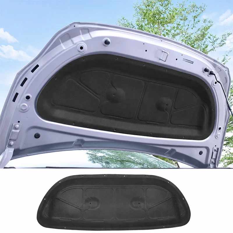For New MG4 EV Urban 2026~2027 Car Hood Engine Linin Thermal Insulat Cotton Soundproof Mat Engine Heat Cover Accessories