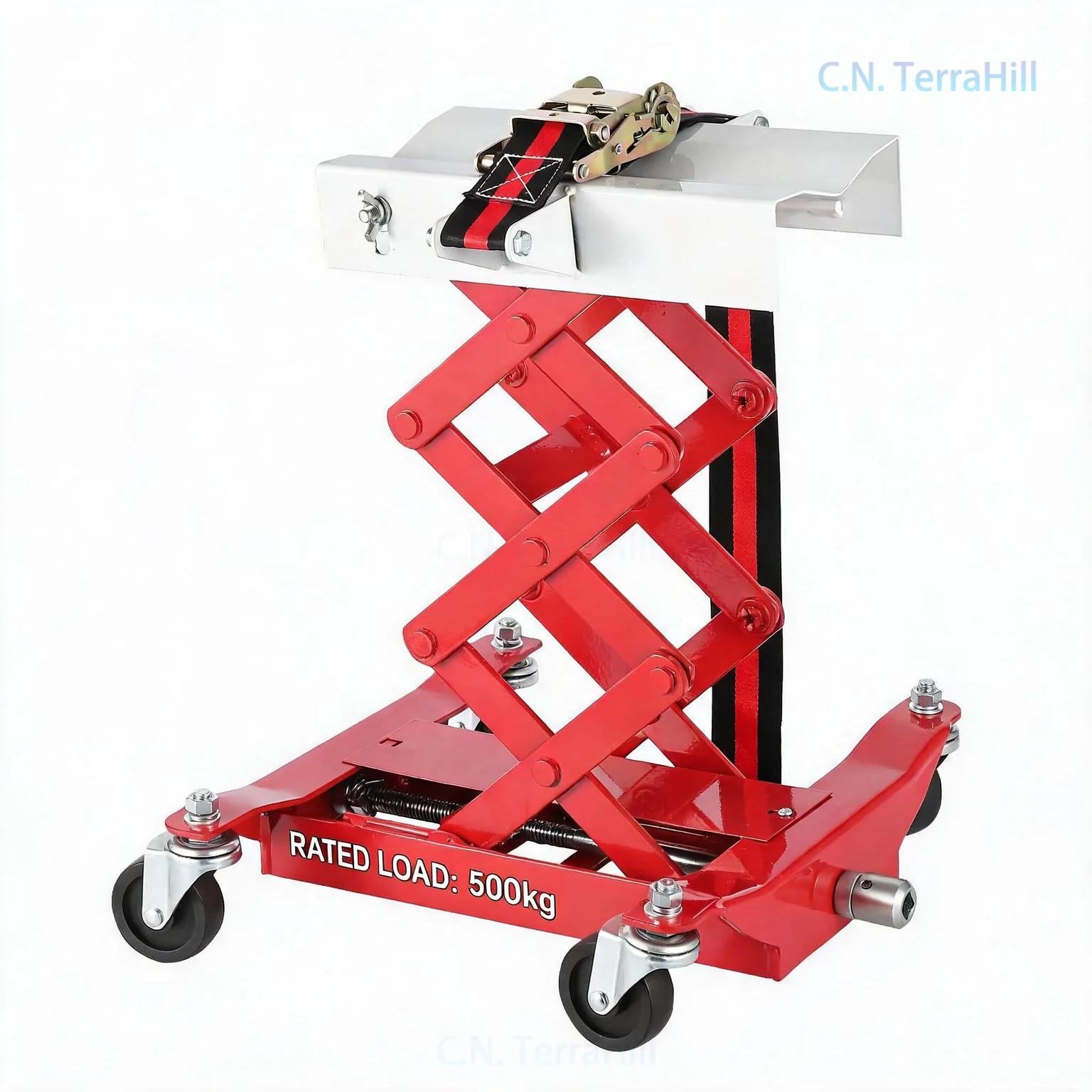 Heavy Duty Transmission Jack 450Lb Capacity for Vehicle Maintenance and Easy Gearbox Removal