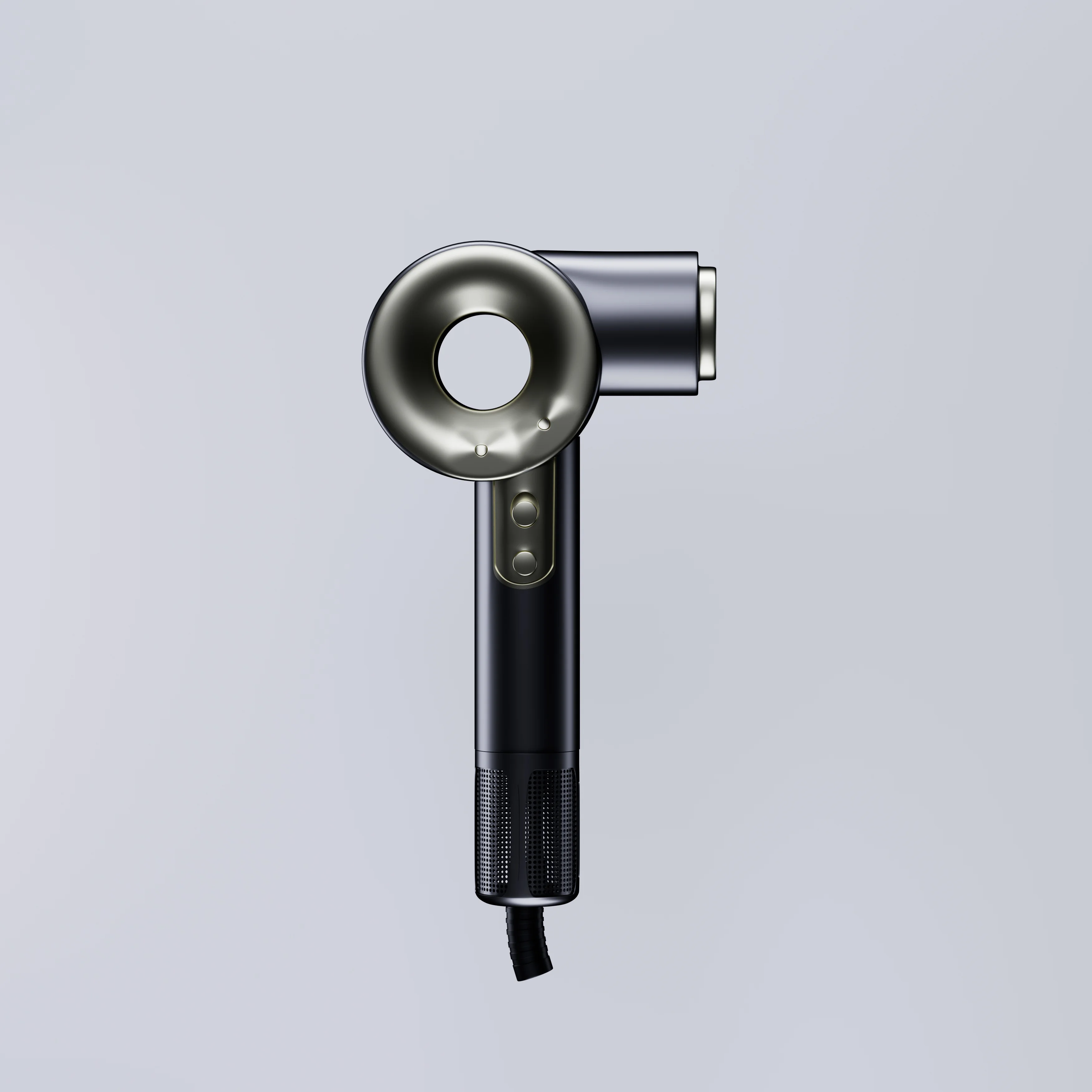 Professional negative ion hair dryer, quick drying, with concentrated air nozzle, suitable For Home Use Household V6 short