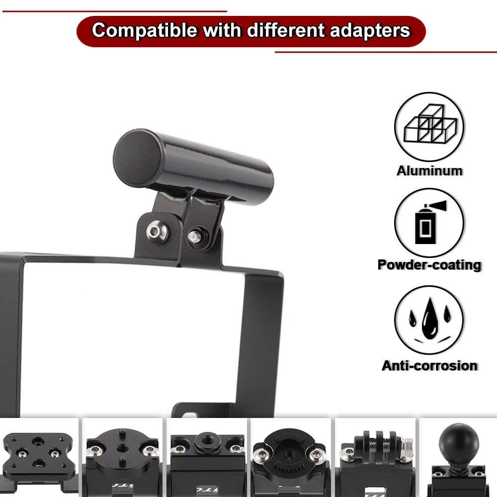 Motorcycle GPS Navigation Plate Bracket Phone Holder Bracket Quick Release Phone Holder Mount DS900X DSX900 2024-2025 For VOGE