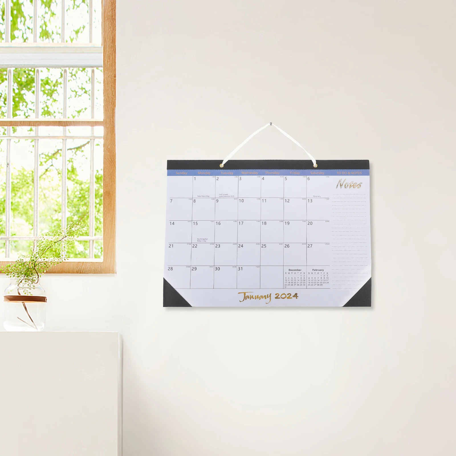 Planner Calendar Schedule Wall Calendars Home Organization Desktop Plastic Time Planning