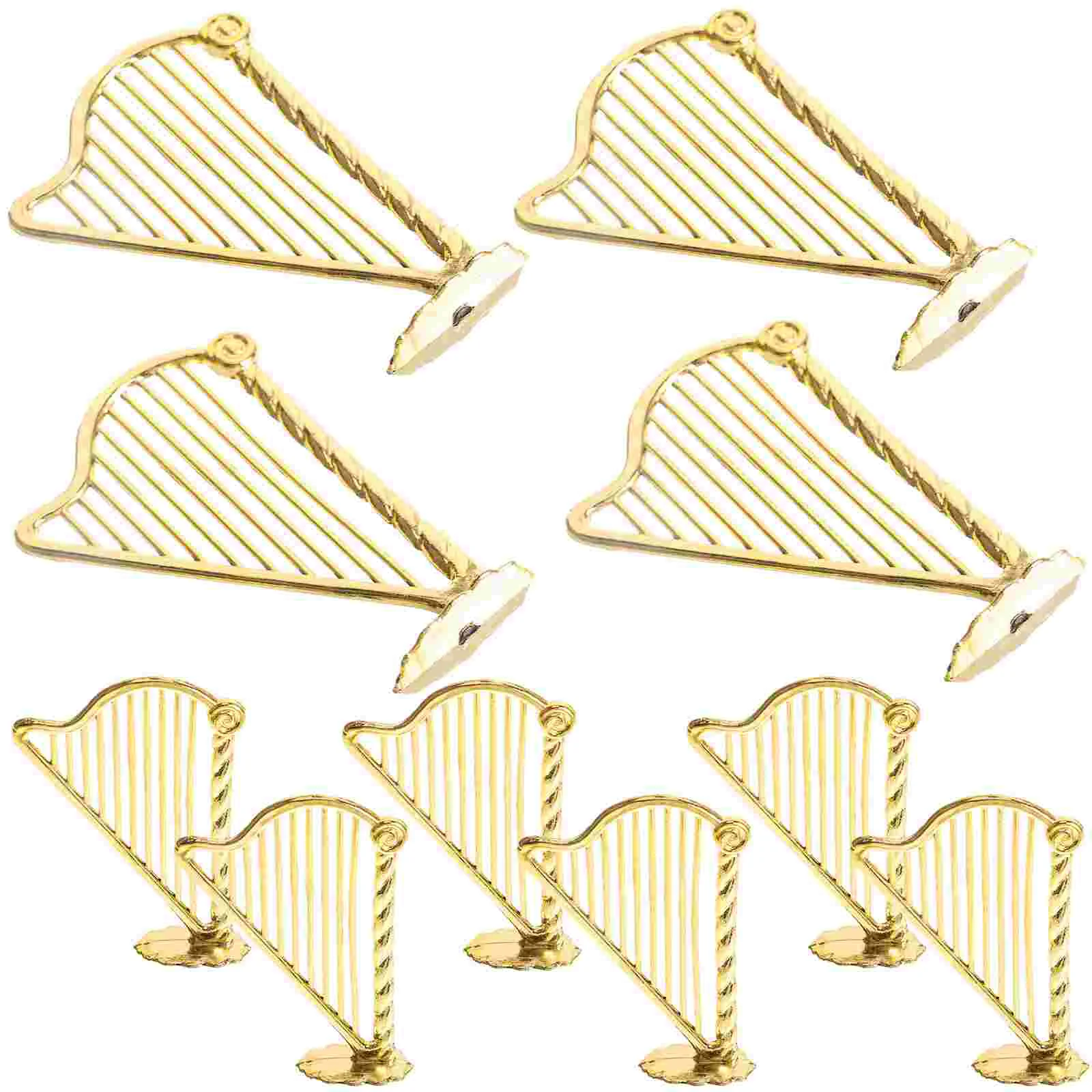 

Christmas Toy Miniature Musical Instrument Tree Lights Golden Resin Baby Lantern Decorative