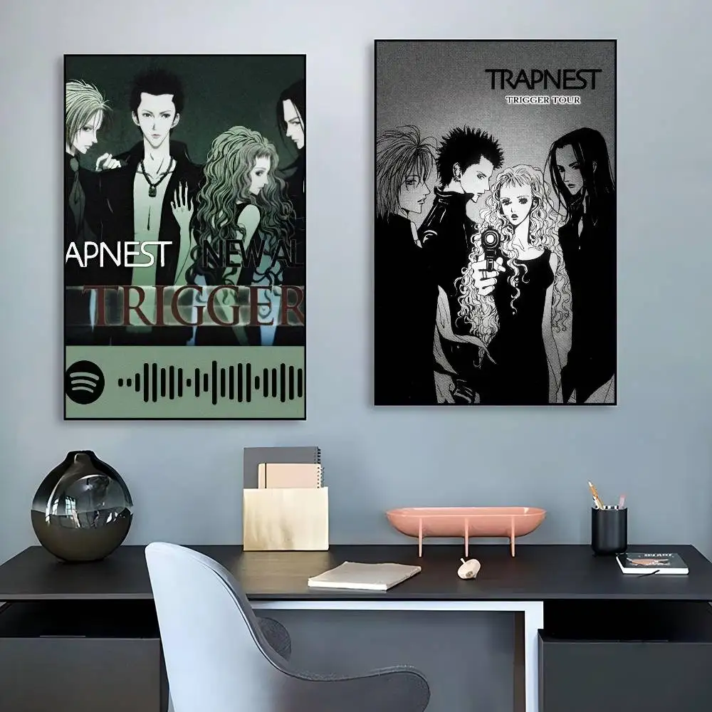 Trapnest Trigger Anime Band  Anime Posters Sticky Whitepaper Prints Posters Artwork Kawaii Room Decor