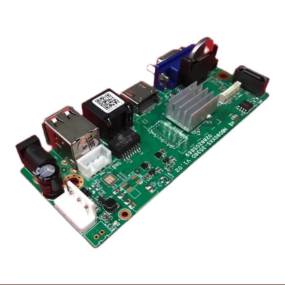 

H265/H264 16Chx4k 5MP NVR Network Digital Video Recorder 1 SATA Cable For Motion Detection P2P CMS XMEYE Security