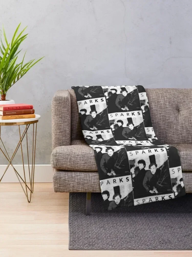 Gifts For Women Sparks (Black Text) Halloween Throw Blanket for sofa Luxury Brand Blankets