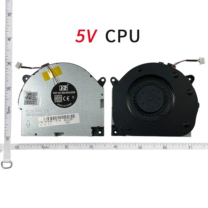 New Laptop VGA/GPU CPU Cooling Fans cooler for Lenovo Legion Y540 Y540-15 Y540-15irh GTX1660 TI EG75070S1-1C030-S9A 1C010 1C020