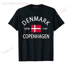 100% Cotton Kobenhavn Souvenir, Danish History Copenhagen Denmark T-Shirt MEN WOMEN UNISEX T Shirts Size S-6XL