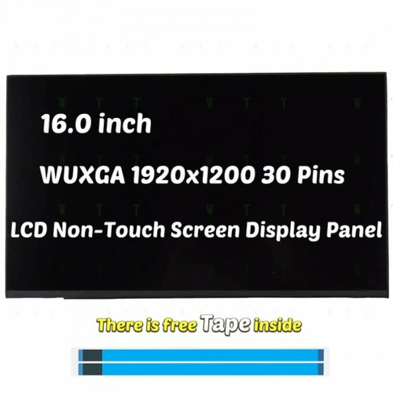

TT 16 дюймов для Precision 16 5680 5690 1920x1200 ЖК-панель без сенсорного экрана
