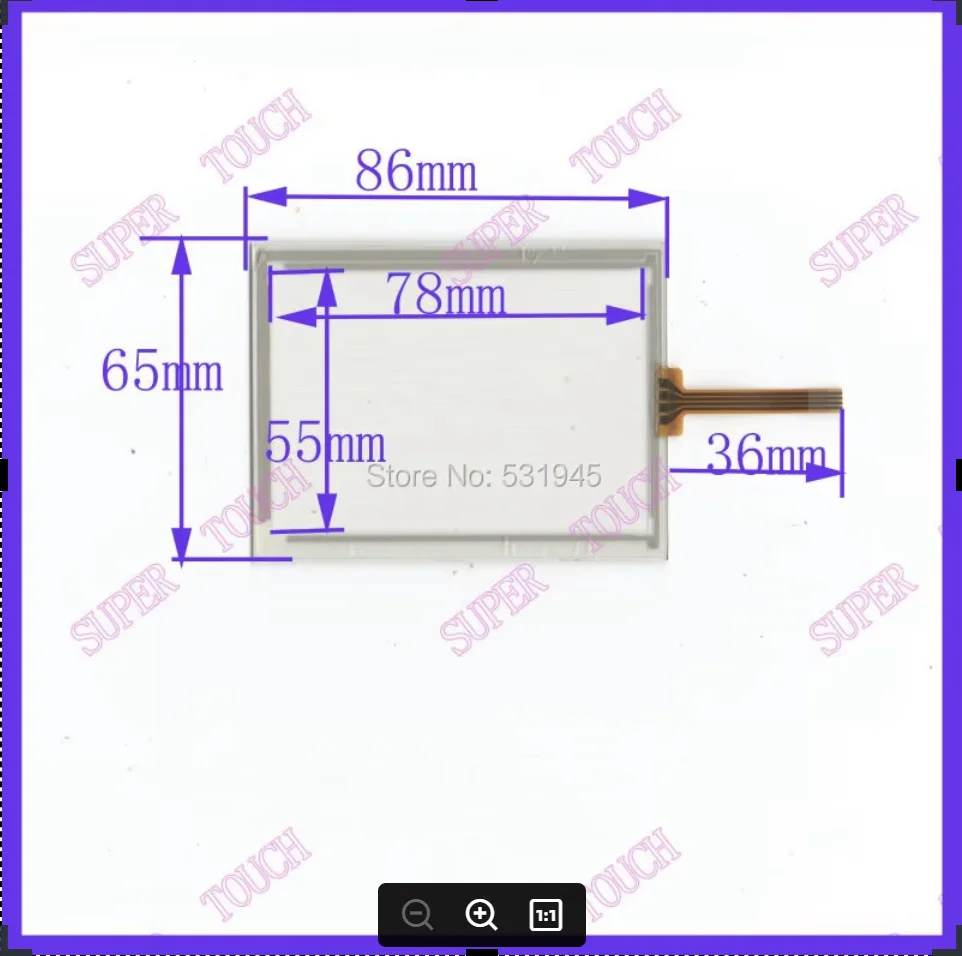 Zhiyusun 86*65Mm To…