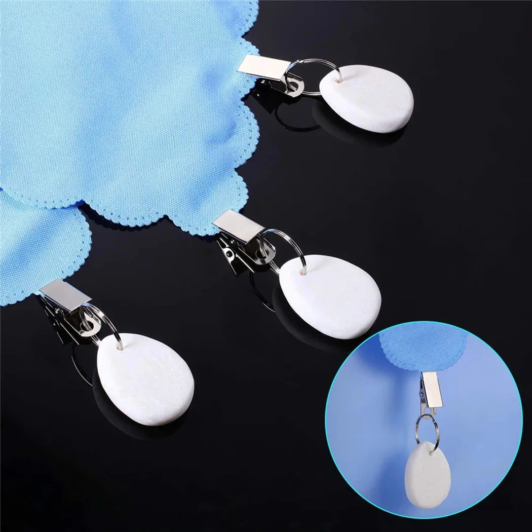Weights Tablecloth Weights Marble Metal Clip Metal Clips Ornament Outdoor Party Pendant Picnic Table Cover Hot New