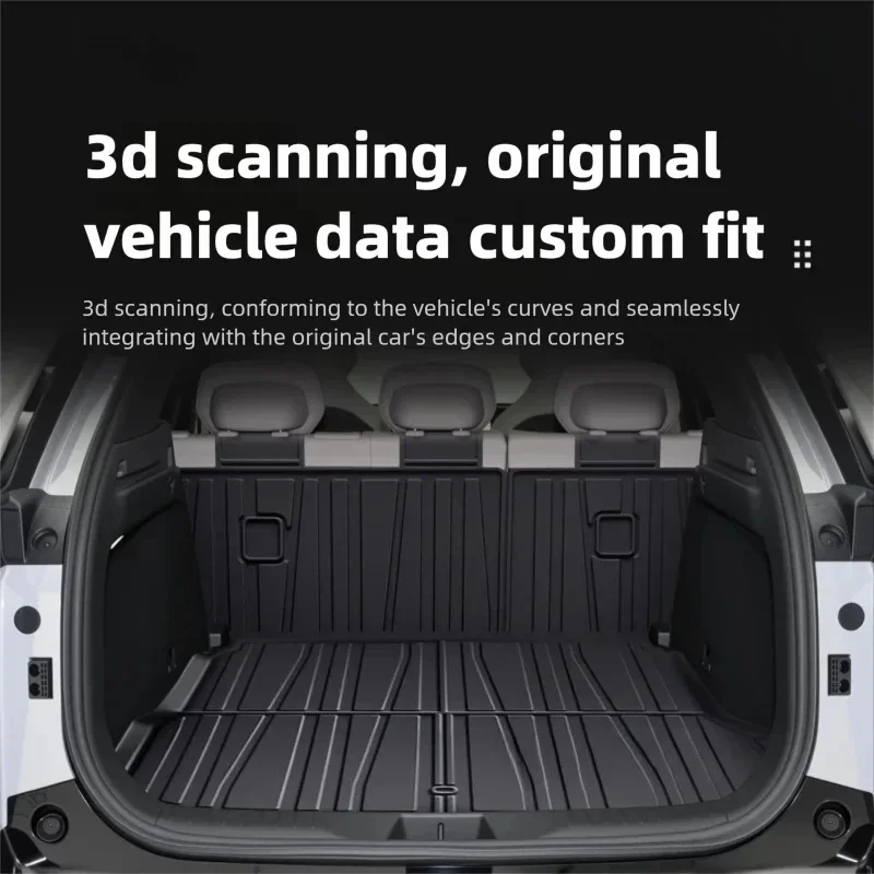 

For Car TPE Waterproof Trunk Mat for Mazda EZ60, Auto Interior Modification & Decoration Accessories
