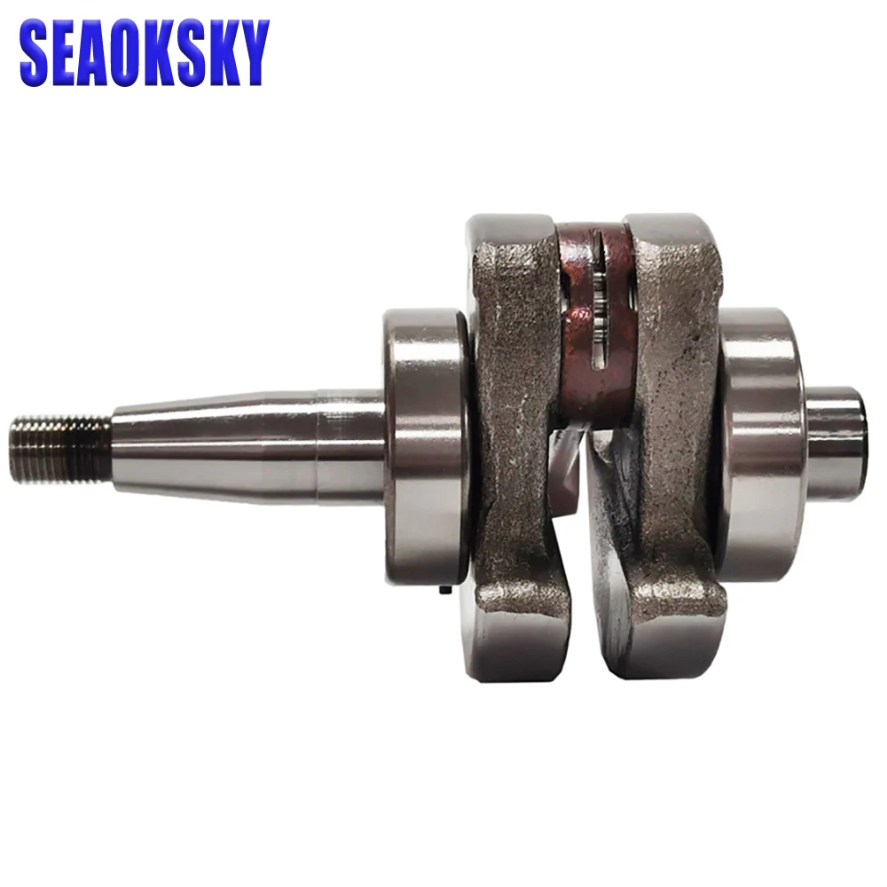 6L5-11400 Crankshaft for Yamaha 2 Stroke 3HP Seapro Parsun Outboard Motor