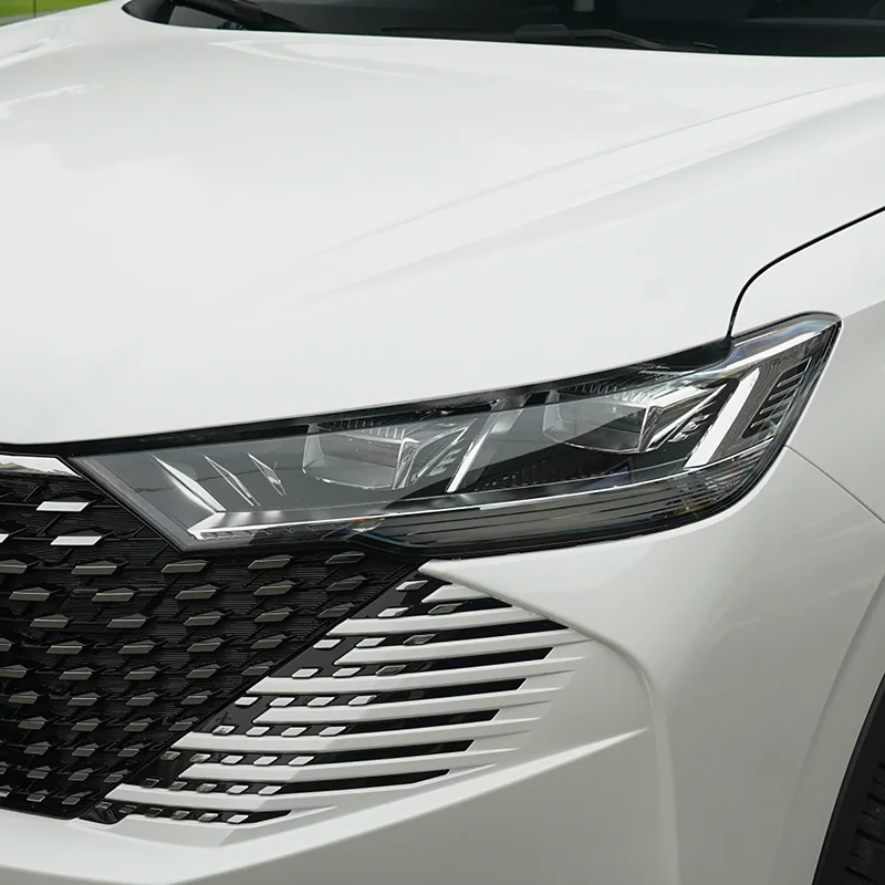 

For GWM Haval H6 2021 2024 Car Headlight Protective Air Film Front Light Transparent Smoked Black TPU Sticker Styling sticker