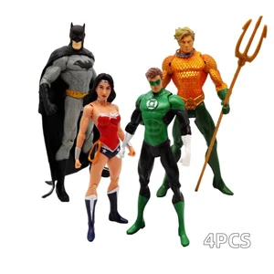 Justice League-DC Superman Action Figure, Batman, V, Wonder Woman, Flash, Green Lantern, Collectable Toy Gifts 8 Main Sales Justice League Action Figure - №6